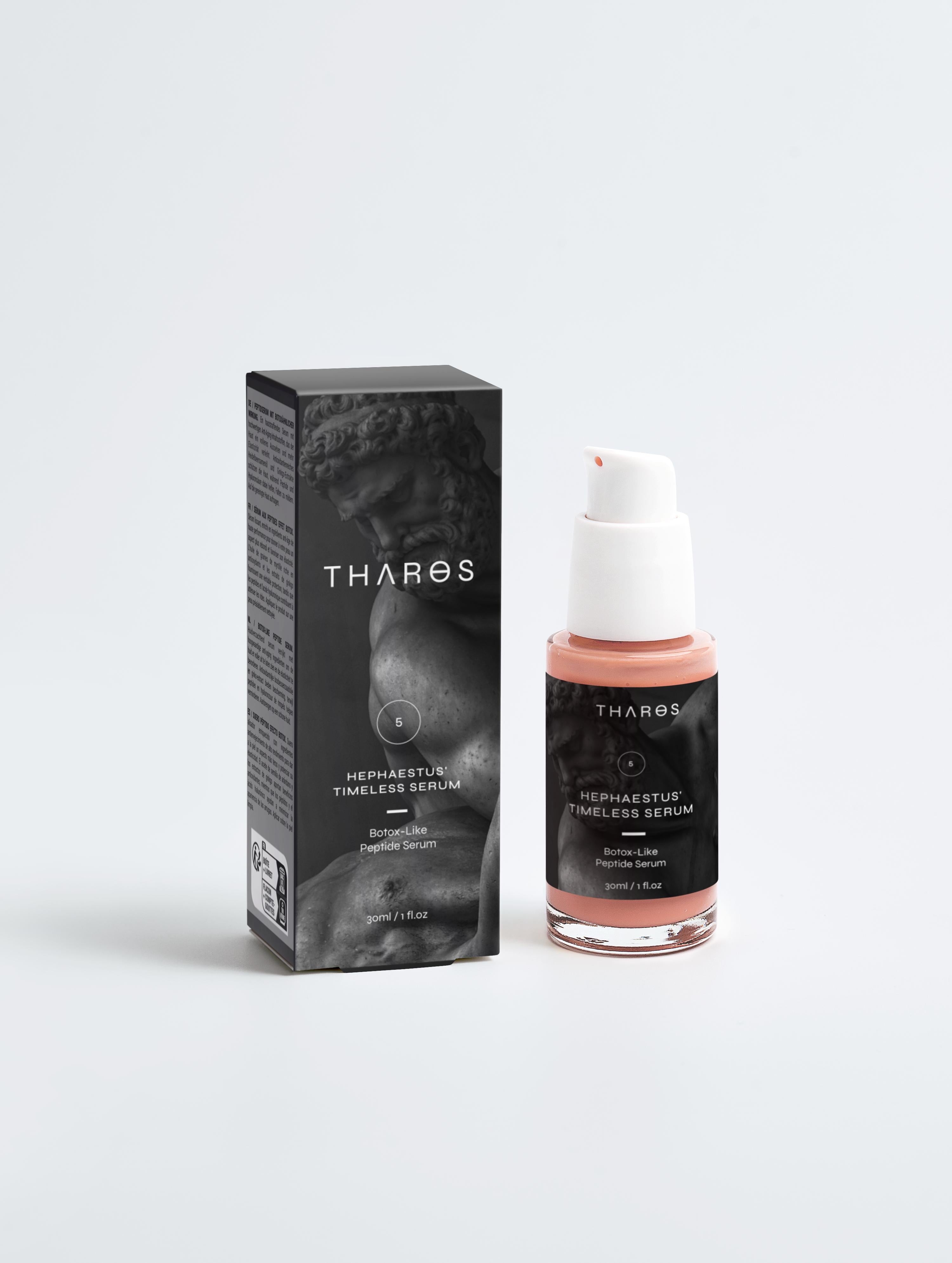 Botox-Like Peptide Serum - HEPHAESTUS' TIMELESS SERUM – THAROS