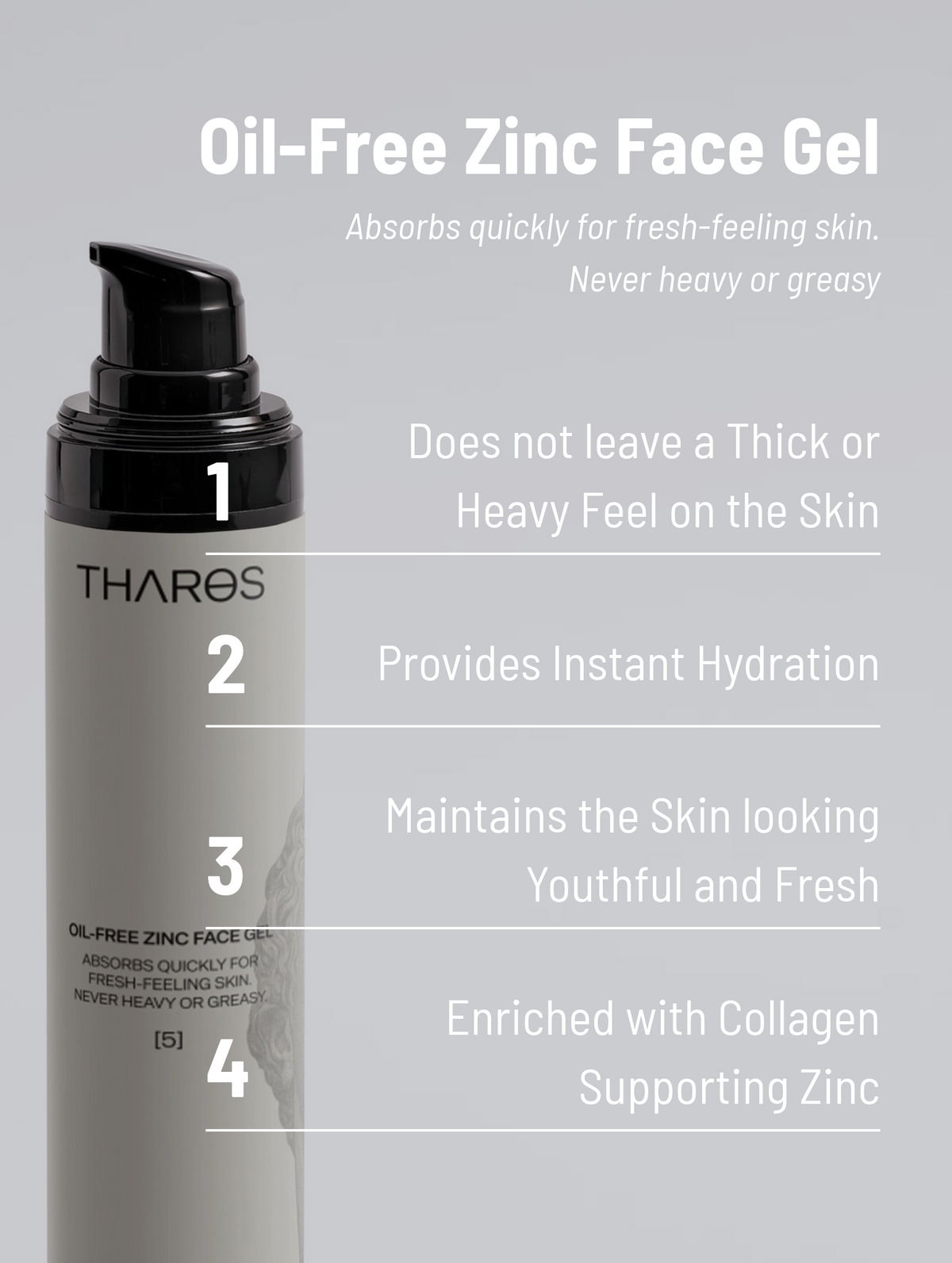 Oil-Free Zinc Face Gel
